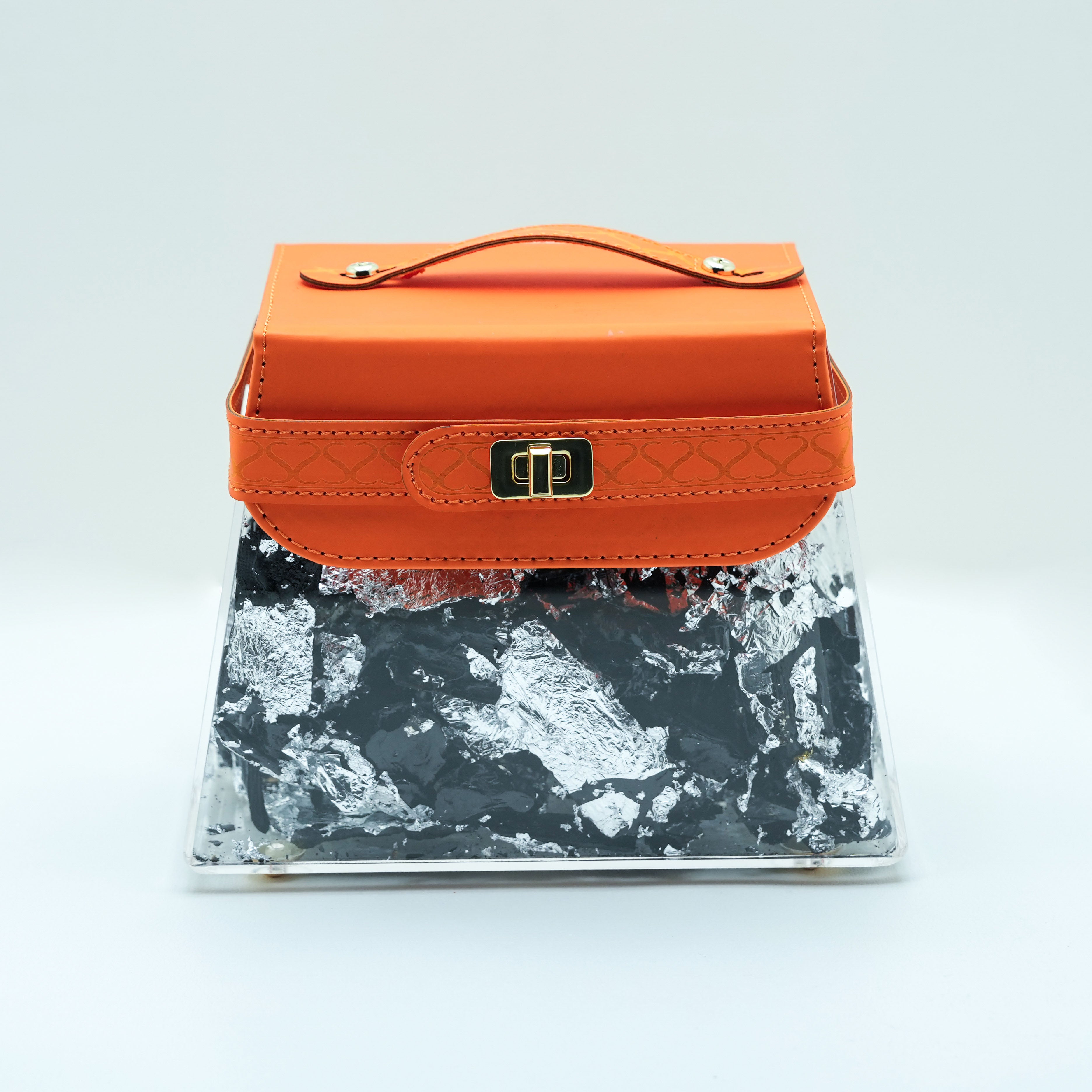 Bukhoor Box Silver-Plated