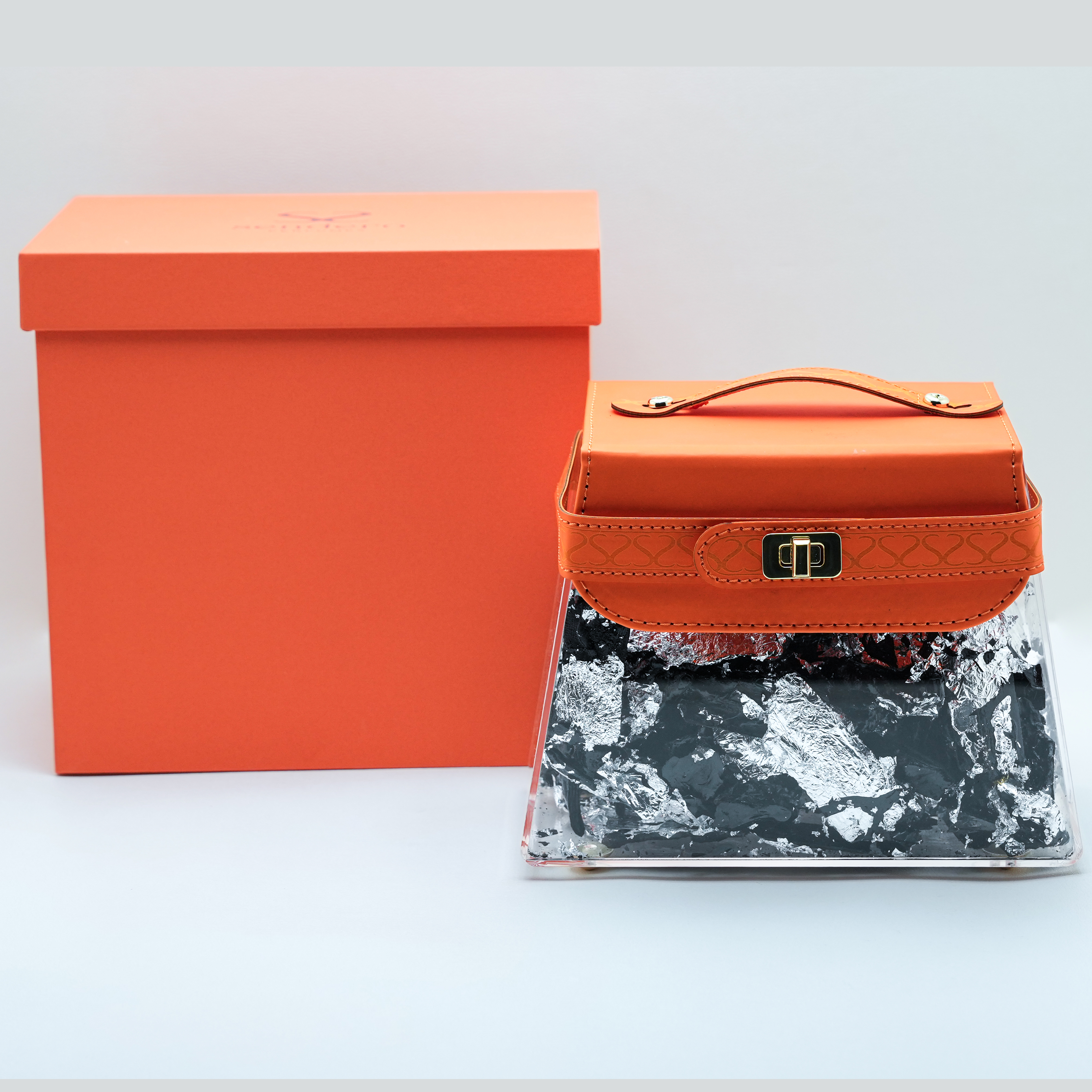 Bukhoor Box Silver-Plated
